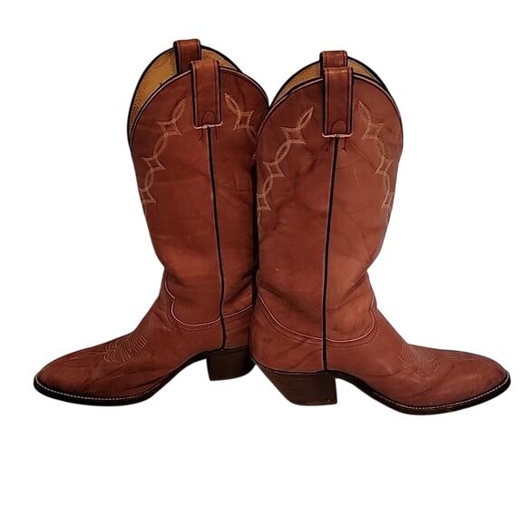 Vintage Abilene Western/Cowboy Boots, Made in USA, M8/W9.5 - Picture 7 of 11